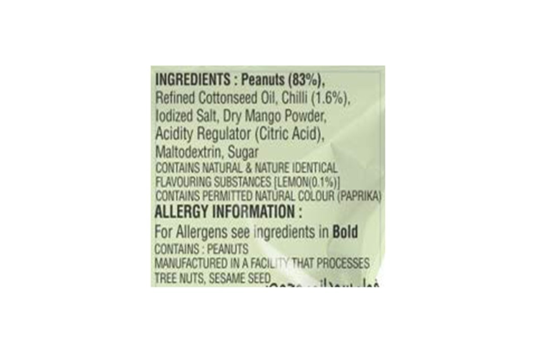 Jabsons Roasted Peanuts Lemon & Chilli   Pack  140 grams